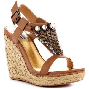 Not Rated Sequin Wedge Sandal